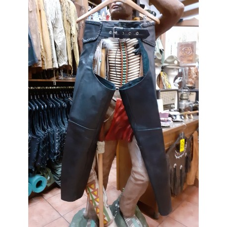 LEATHER CHAPS JETHRO