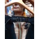 LEATHER CHAPS CORAL